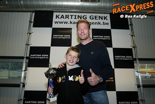 Jos en Max Verstappen